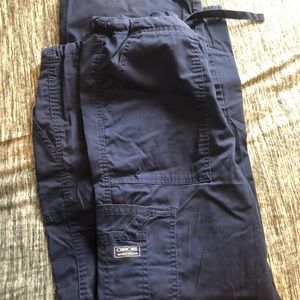 Cherokee navy scrub pants
